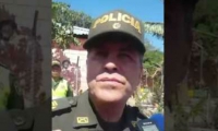 Comandante (e) de la Policía Metropolitana de Santa Marta, Coronel Henry Fernández Castellanos.