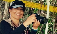 Yira Castro es una de las encargadas, por parte de las FARC, del desminado humanitario.