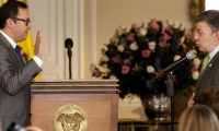 Nombramiento de Alfonso Prada como director del Sena en el 2014. 