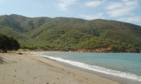 Bonito Gordo es una playa que no suele ser tan visitada como Bahía Concha.