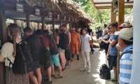 El Parque Tayrona es de los lugares predilectos de los turistas extranjeros.