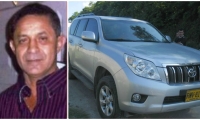 Rafael Jaraba fue secuestrado y trasladado en su propio carro.