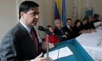 El ministro colombiano del Interior, Juan Fernando Cristo