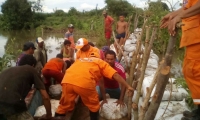 En el corregimiento de Mate Caña en el Banco Magdalena, 30 familias debieron ser evacuadas y reubicadas.