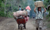 El número de desplazados en Colombia es mayor al de países como Siria, Sudán, Irak y República Democrática del Congo.