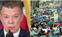 El presidente Santos aseguró que no puede ofrecer más.