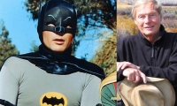 Adam West interpretó a Batman en 1960.