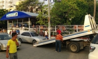 Los carros que circulan en pico y placa se ven expuestos  a recibir multas de tránsito.