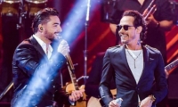 Maluma y Marc en los Premios Juventud. 