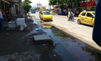 Panorama de la calle 22 entre carreras séptima y sexta.  