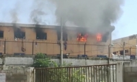 Incendio en la cárcel Modelo de Barranquilla. 