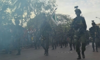 Desfile Militar de Santa Marta realizado el 20 de julio de 2016.