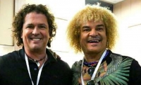 Carlos Vives y Carlos 'El Pibe' Valderrama.