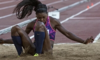 Caterine Ibargüen, atleta colombiana.