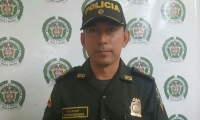 Coronel Gustavo Berdugo, comandante de la Policía Metropolitana. 