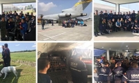 La misión se desplazará en un vuelo de la Fuerza Aérea Colombiana (FAC).