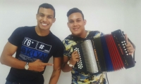 Juancho Fuentes e Iván Crespo la nueva revelación del vallenato. 