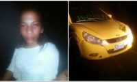 Ciudadana venezolana y taxi robado.