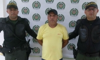 El capturado Alberto Villar Núñez, alias 'El Soldado'.