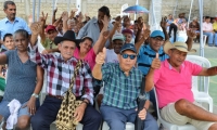 Los ancianos disfrutaron de diferentes actividades.