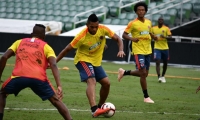 Entrenamiento de la Selección Colombia.