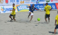 Colombia sub 20 ganó en su debut en la Liga Sudamericana de Fútbol Playa.