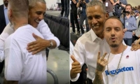 J Balvin y Barack Obama