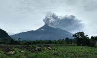 Volcán de Fuego, en Guatemala.