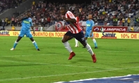 Iván Rivas celebrando el gol.