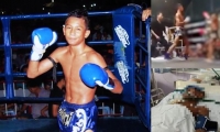 Boxeador adolescente que murió tras un combate en Tailandia. 