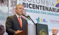 El presidente Iván Duque