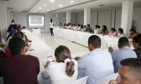 Durante la asistencia técnica se profundizó en temas como la prestación de servicios de salud a los usuarios individuales y colectivos.