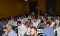 Diferentes personalidades asistieron a la rendición de cuentas. 