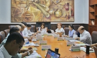En la sesión, se analizó el proyecto de acuerdo para la adopción de la política de sostenibilidad en la institución.