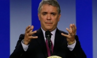 El  presidente Iván Duque. 