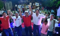 Fabián Castillo y Carlos Mario Farelo en Ciénaga.