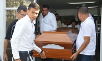 El cuerpo de Cardona Jiménez fue velado en la funeraria Los Olivos, la misa en la Parroquia San José y su última morada fue en Jardines de Paz. 