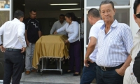 Familiares despidieron a Humberto de Jesús Cardona Jiménez.