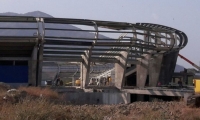 Estado del estadio de Santa Marta.