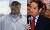 Gustavo Petro y Vargas Lleras.