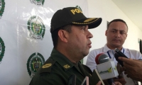 Comandante de la Policía del Magdalena, coronel John Jairo Rodríguez.