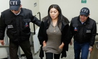 Oneida Pinto, detenida por corrupción.