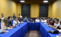 Un equipo de la Fundación Tras La Perla se reunió con representantes de UNIMAGDALENA y otras instituciones para analizar estrategias para combatir los fenómenos medioambientales en nuestro territorio.