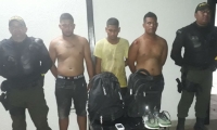 Dos de los capturados son venezolanos.