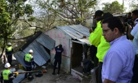 Demolición de viviendas en Colinas de El Pando.