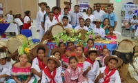 Niños durante la feria InnovaMag.