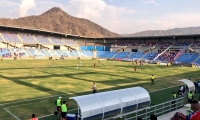 Panorámica del nuevo estadio Sierra Nevada, ubicado en el sector de Bureche.