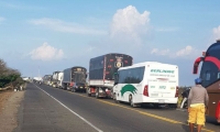 Los menores estarían aprovechando las protestas para robar a conductores y pasajeros.