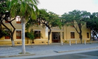 Fachada del antiguo hospital San Juan de Dios.