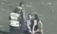Captura de pantalla del acto sexual ocurrido a las afueras del Parque de la Leyenda Vallenata.